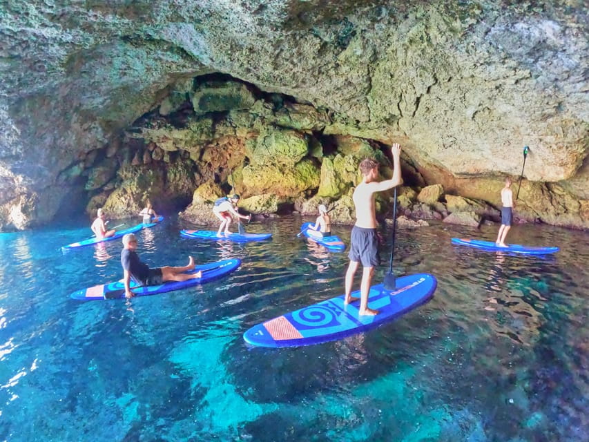 Ibiza: Stand-Up Paddle Boarding Trip to Secret Caves - Equipment and Inclusions