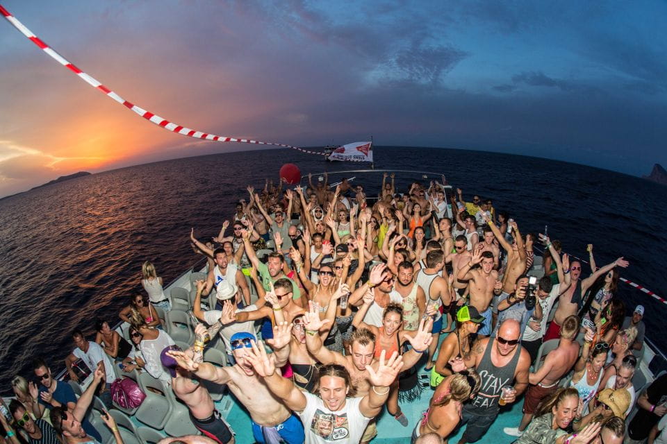 Ibiza: Sunset Boat Party Cruise With DJS - Highlights of the Boat Party