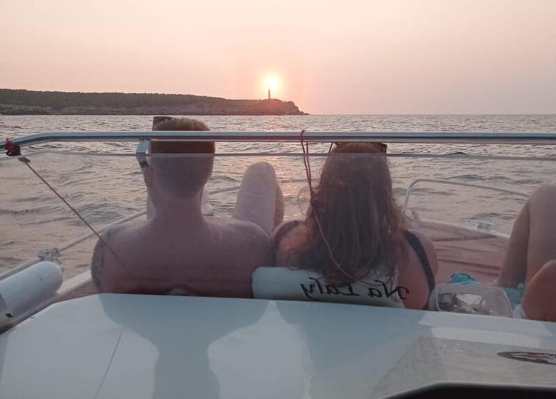 Ibiza: "sunset" tour from the sea in a private boat - Key Points / Takeaways