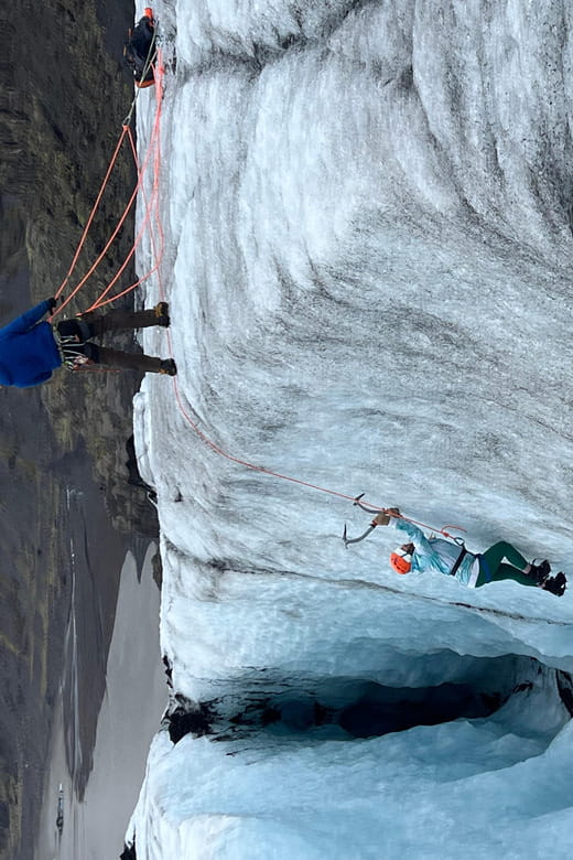 Ice climbing at Sólheimajökull - Entering Iceland’s Icy Realm
