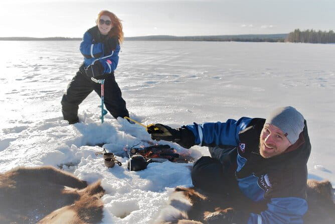 Ice Fishing Like a Finn, Apukka Adventures Rovaniemi - Entering the World of Finnish Ice Fishing