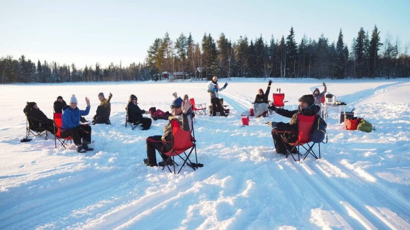 Ice fishing program in Lapland - Key Points / Takeaways