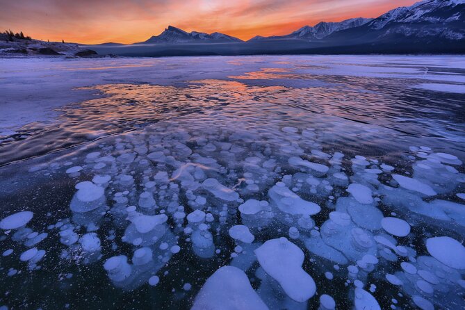 Icefields Parkway & Ice Bubbles of Abraham Lake Adventure - Expert Local Guide and Photography