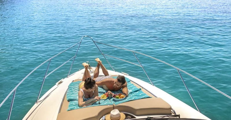 Ierapetra: Chrissi Island Luxury Yacht Cruise with Meal - Second Bay and Return Journey