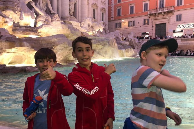 Illuminated Rome Tour for Kids&Families with Pizza&Gelato Tasting - Key Points / Takeaways