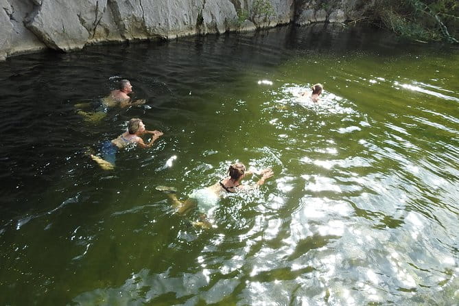 Inflatable boat excursion Gole di Tiberio on the Madonie near Cefalù - The Walk and Swimming: An Intimate Connection with Nature
