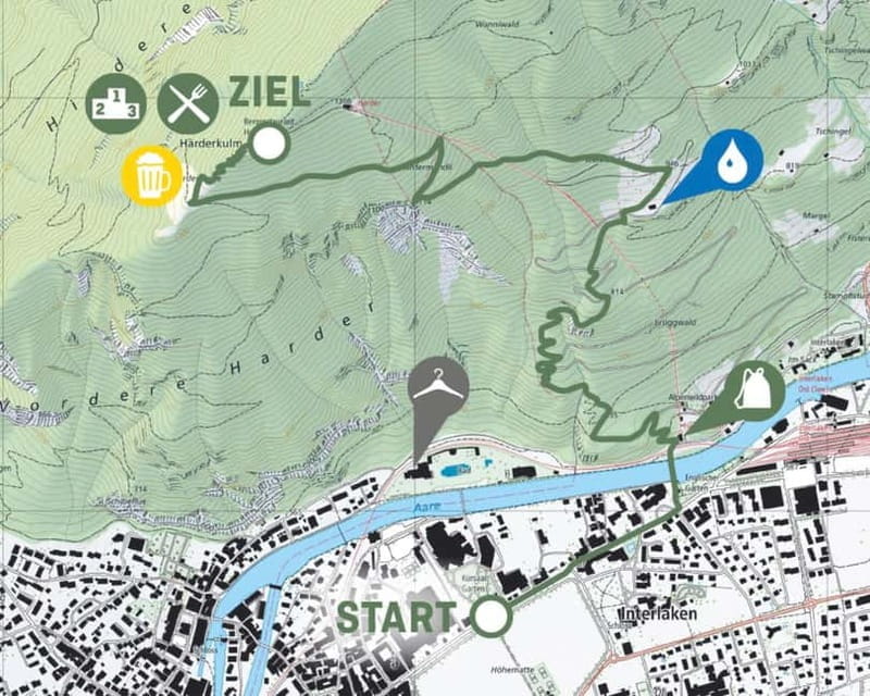 Interlaken: Guided Hike to Harder Kulm with Swiss Triathlete - Key Points / Takeaways
