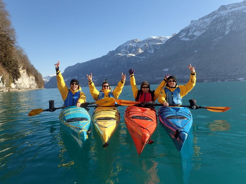 Interlaken: Winter Kayak Tour on Lake Brienz - Scenic Winter Kayaking