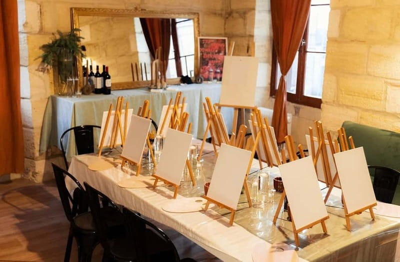 Introduction to Vin Rouge painting - The Experience: What to Expect at Josette Pinot et Pinceau