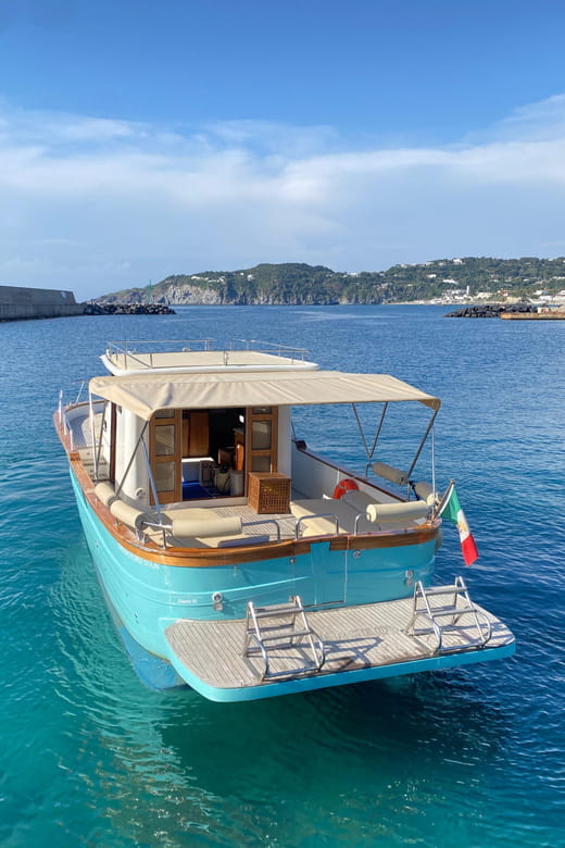 Island of Ischia: private full day boat tour on Cilento 12m - Key points / Takeaways