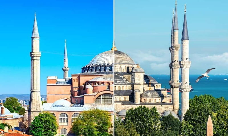 Istanbul: Hagia Sophia Ticket with Audio Guide & Blue Mosque - Key points / Takeaways