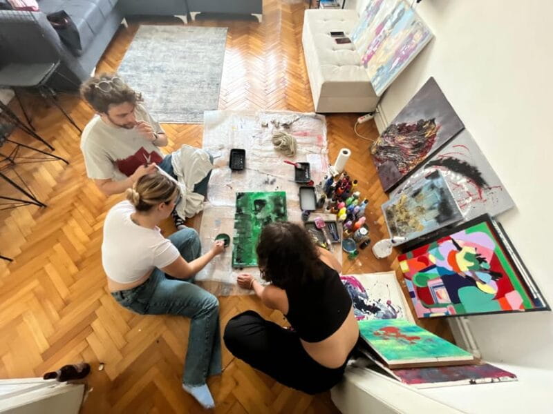 Istanbul: Wine and Paint Workshop with Turkish Fabrics - What Makes This Experience Special?