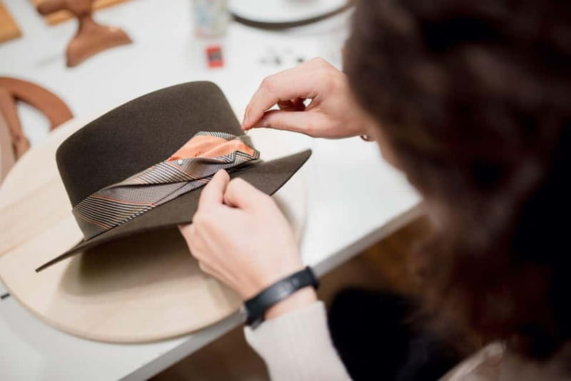 Italian Experience: Create your own Fedora hat in Milan - Personalization and Fitting: Making It Truly Yours