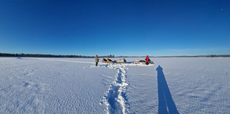Ivalo:Sleighride Tour and Fishing on a Lake in the Wild - Logistics and Practicalities