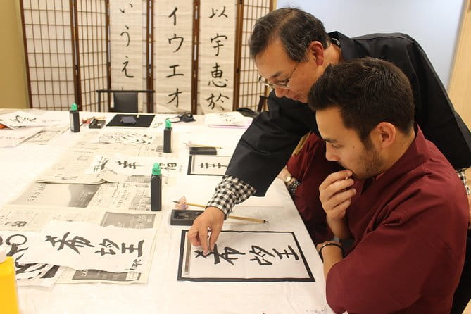 Japanese Calligraphy Experience - Preparing for the Calligraphy Session