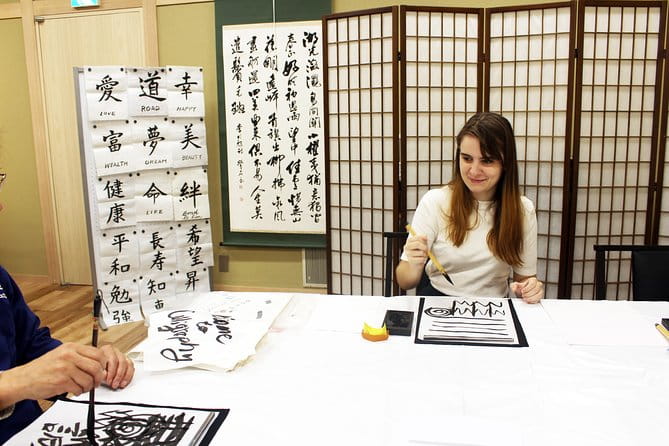 Japanese Calligraphy Experience - The Calligraphy Workshop