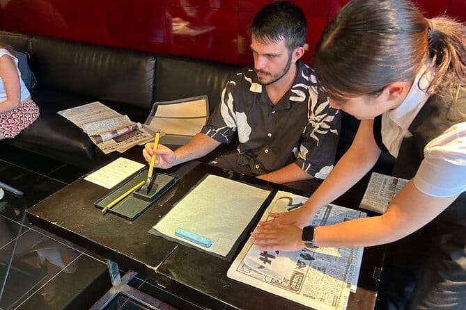Japanese Calligraphy - Shodo - Lesson (near Kyoto Station) - Positive Traveler Reviews