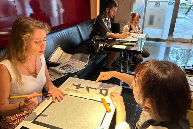 Japanese Calligraphy - Shodo - Lesson (near Kyoto Station) - Exploring the Art of Shodo