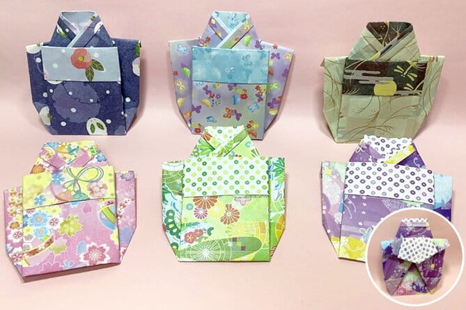 Japanese Miniature Kimono Made With Origami in Osaka - Confirmation and Review Information
