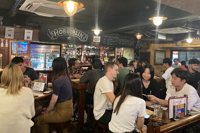 Japanese Speaking Experience Meet the Pub Locals in Shibuya City. - Diverse Participants and Interactions