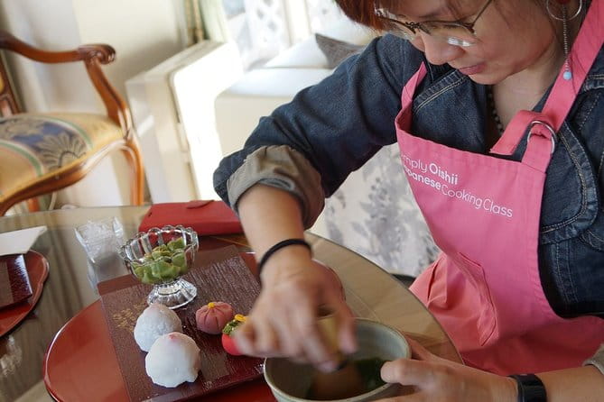 Japanese Sweets (Mochi & Nerikiri) Making at a Private Studio - Included Features