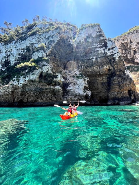 Javea: Cala Portixol Kayak Tour With Snorkel & Cliff Jumping - Key Points