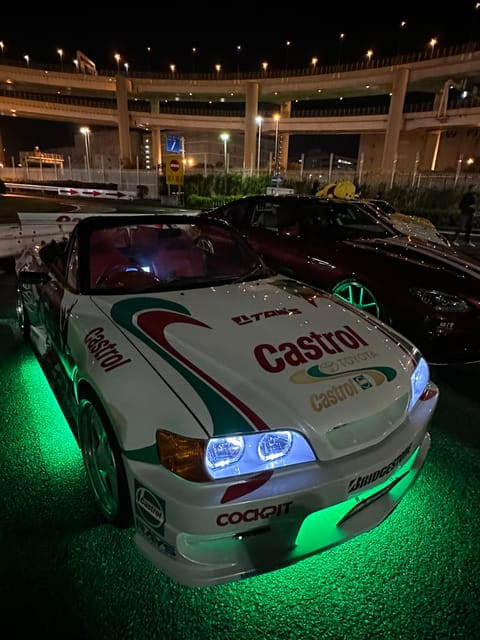 JDM Tokyo Drift Daikoku Car Meet Review - Scenic Route and Tokyo Skyline