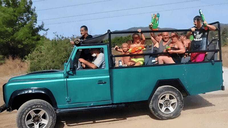 Jeep Safari in Marmaris - The Iconic Kz Kumu (Jesus) Beach: Walk on the Seabed