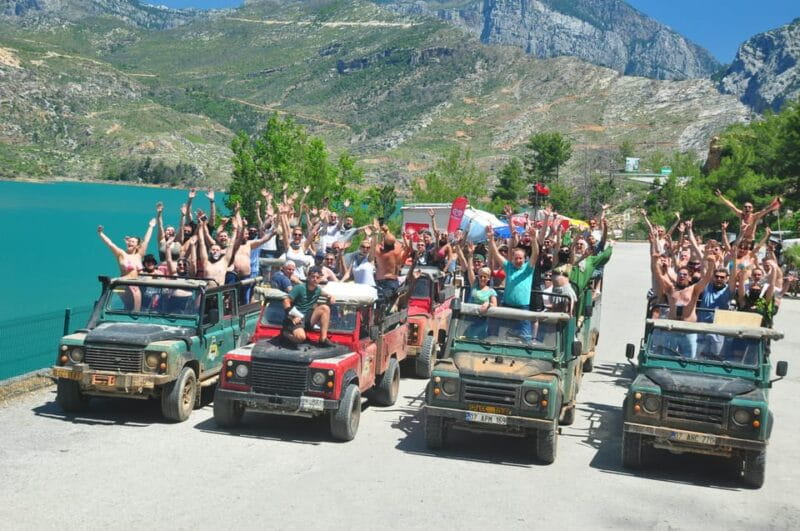 Jeep Safari-Lunch-Boat-Canyon-Waterfall-Foam,Water Party - Who Will Love This Tour