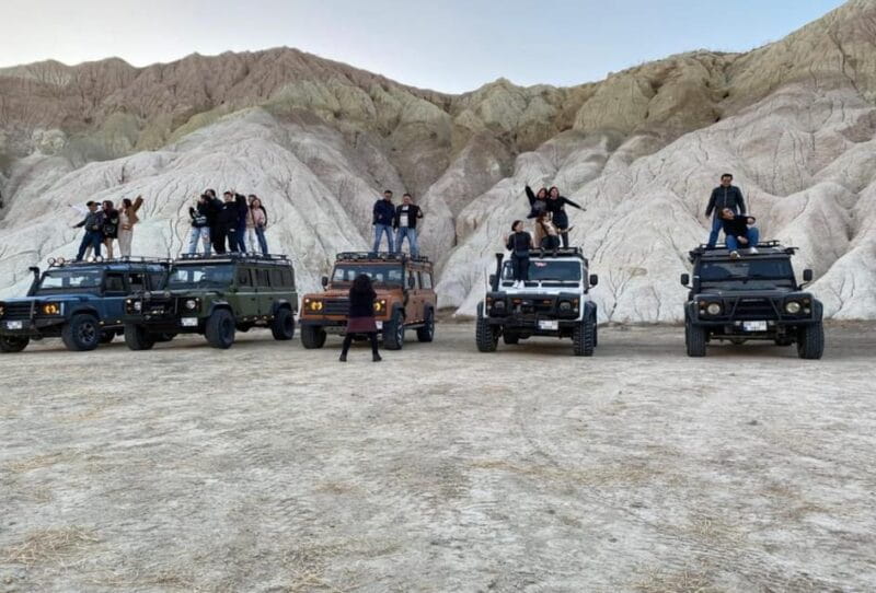 Jeep safari tour in Cappadocia through fairy chimneys - The Scenic Highlights and Stops