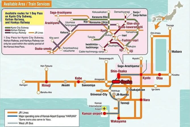 JR West Kansai Area Pass 2 Day Pass - Ticket Redemption Process