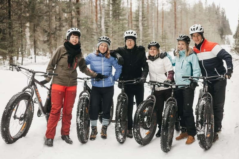 Jyvaskyla: Fatbiking Tour in a Finnish Wintry Forest - Exploring the Finnish Wilderness on a Fatbike