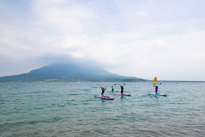 Kagoshima Volcano SUP Yoga Activity Inc. Lunch & Transport - Inclusions