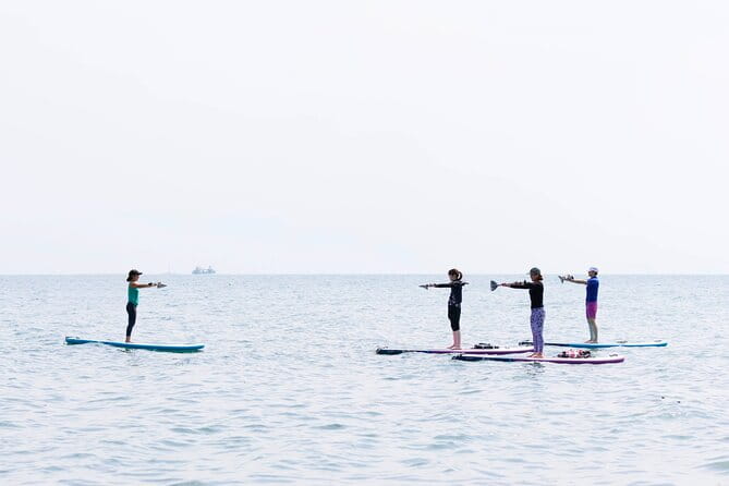 Kagoshima Volcano SUP Yoga Activity Inc. Lunch & Transport - Mastering the SUP Yoga Technique