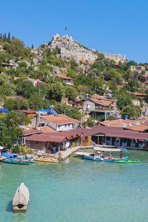 Kalkan: Day Trip to Demre, Myra and Kekova Island - Kaleköy and Simena Castle: Picturesque and Authentic