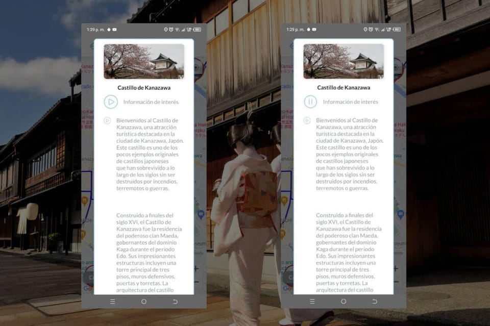 Kanazawa Self-Guided Tour App With Multi-Language Audioguide - Customer Feedback and Support