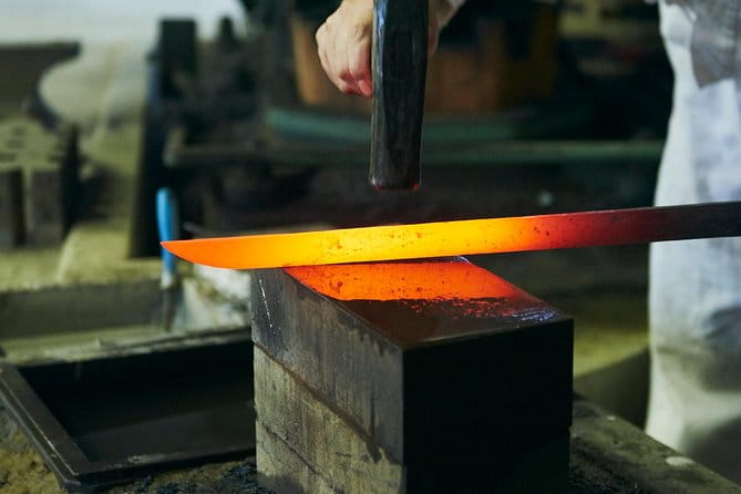 Katana Samurai Sword Making Experience - Tokyo - Accessibility Considerations