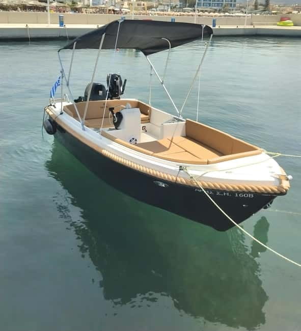 Kato Gouves: Boat Rental without License - Key points / Takeaways