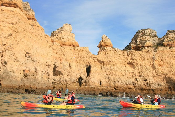 Kayak 2H30 Grottos Ponta Da Piedade - Lagos - Duration and Pace