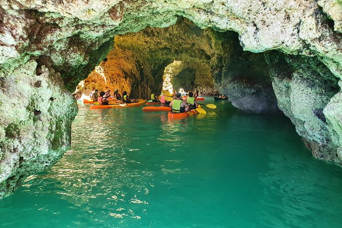Kayak Adventure to Go Inside Ponta Da Piedade Caves/Grottos and See the Beaches - Opportunity to Swim and Relax