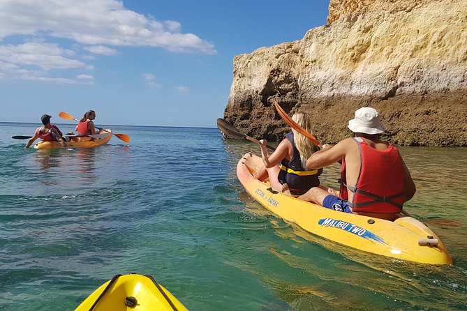 Kayak Benagil Cave Access Open Again (Small Group) - Group Size and Equipment