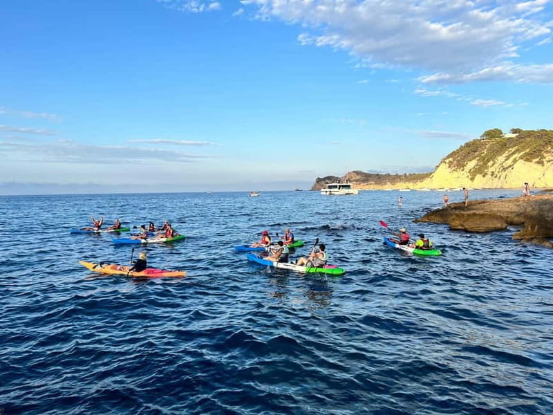 Kayak Granadella Excursión Guiada en Cuevas y Cala en Caló - Price and Logistics