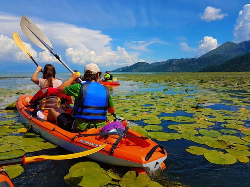 Kayak Guided Tour Skadar lake - Adventure in National park - The Historic Forts and Islands of Skadar Lake