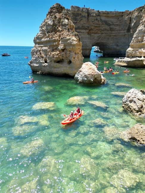 Kayak Private Tour Unexplored Caves + Benagil Cave - What to Expect: The Itinerary in Detail