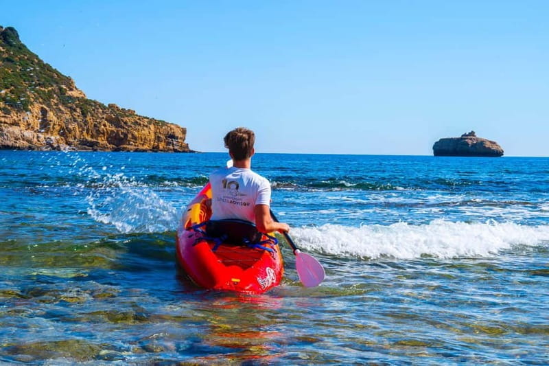KAYAK RENTAL Cala Tango, Marine Reserve Cave & Snorkel - Exploring Javea’s Coastal Marvels by Kayak