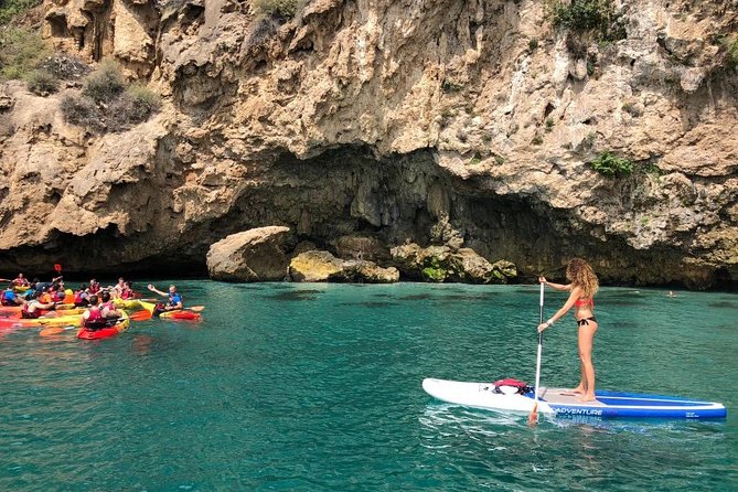 Kayak Route Cliffs of Nerja and Maro - Cascade of Maro - Guided Kayak Adventure