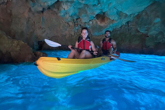 Kayak route through Cala Granadella - A Closer Look at the Cala Granadella Kayak Experience