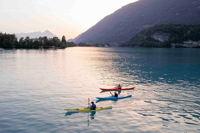 Kayak Tour of the Turquoise Lake Brienz - Group Size and Policies