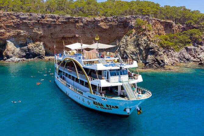 Kemer Mega Star Boat Trip With Hotel Transfer and Lunch - Possible Drawbacks or Considerations