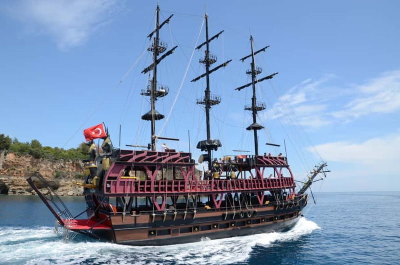 Kemer Pirate Boat Tour from Antalya/Belek / Kemer - FAQ